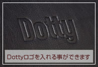 Dottyロゴ入れること可能です。