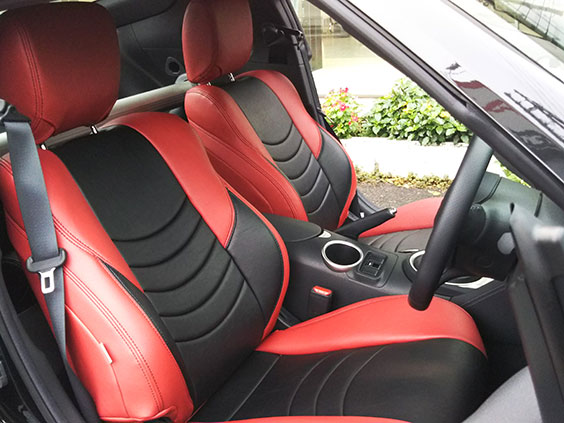 日産フェアレディz Dotty Cox Sportsシートカバー レザーシートカバーのプレミアムブランド Dotty ダティ