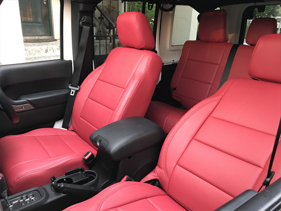 JEEP ラングラー-EURO-LUXシートカバー - レザーシートカバーの